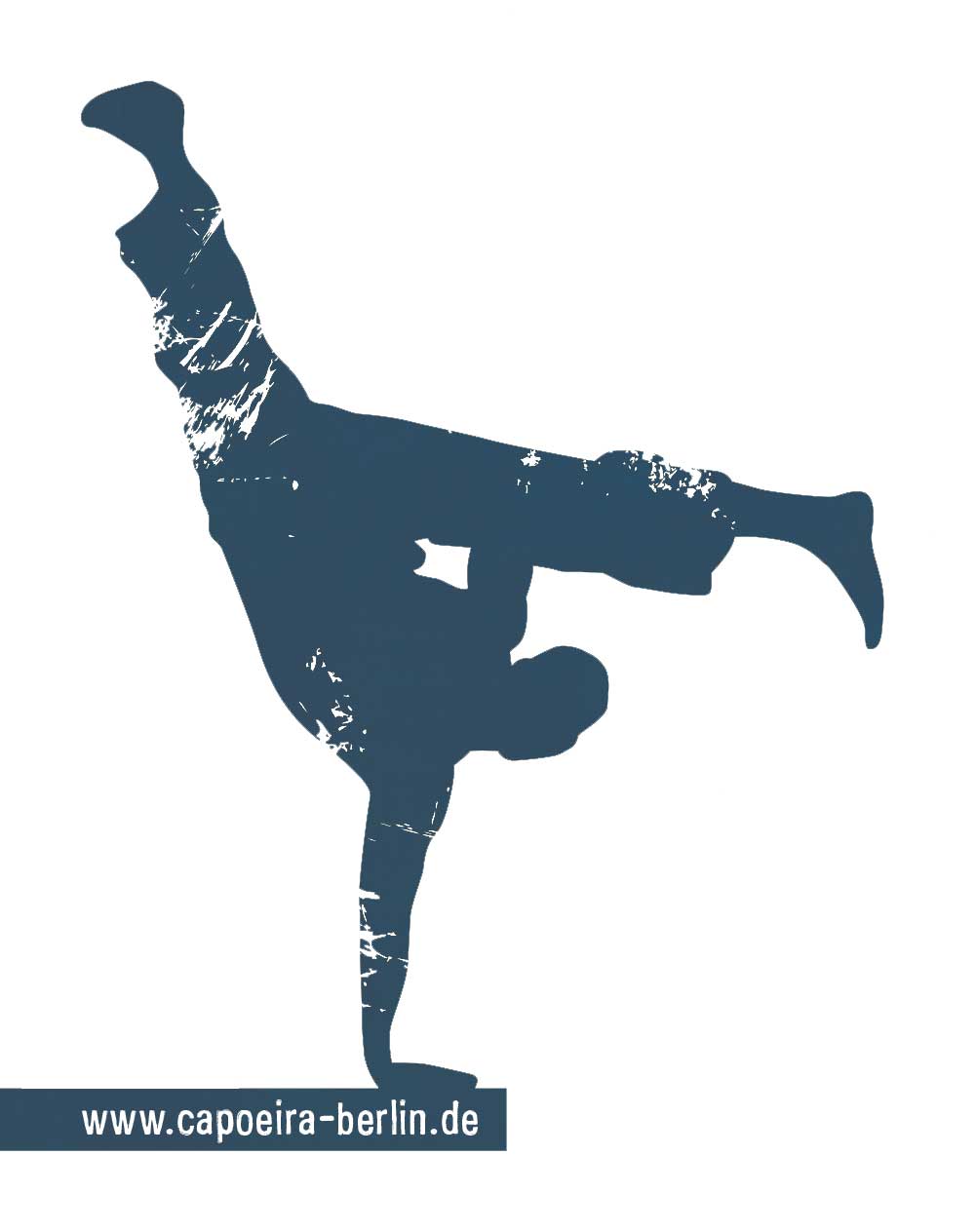 Capoeira Akademie Berlin: Solotänzer Silhouette