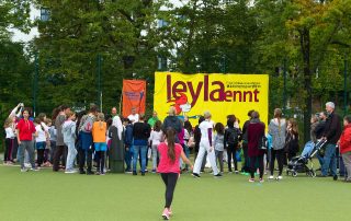 Capoeira Akademie Berlin: Leyla rennt Schulprojekt