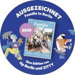 Sticker Capoeira Akademie Berlin ausgezeichnet 2019 von tip und Zitty Stadtmagazin